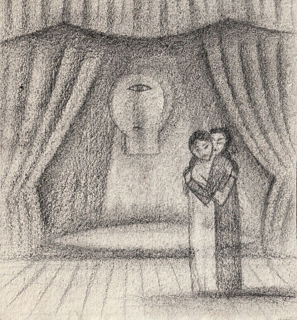 Illustration von Zaza Tuschmalischvili Liebe ist ultimative Rebellion