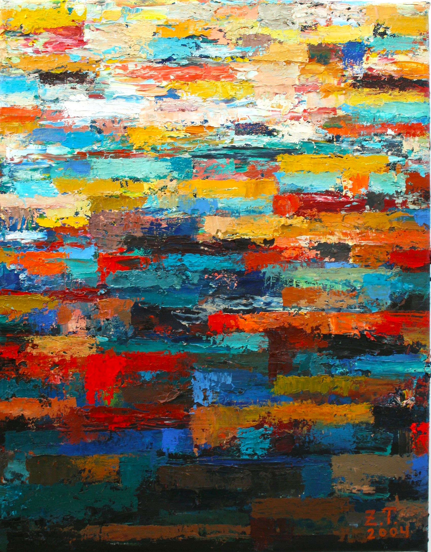 Landschaft | Landscape | 2004 Öl auf Leinwand 46 X 36cm